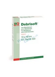 Explore Debrisoft Dressings 10cm x 10cm Pad Pack Size 5 by Wound-care