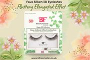 Faux Silken 3D Eyelashes- Crazy Croydon Effect #913 (Fluttery Elongate